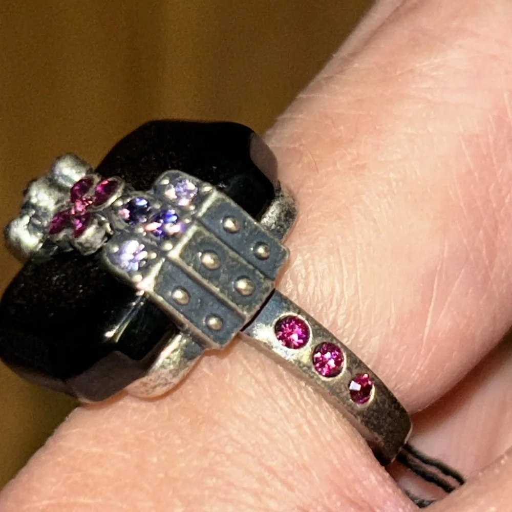 NWT Anna Sui Chunky Stone Ring